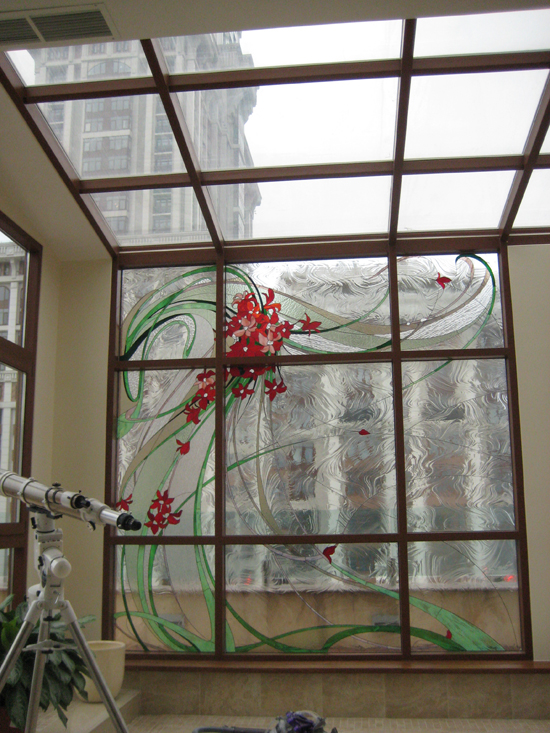 Зимний сад,пластиковые окна